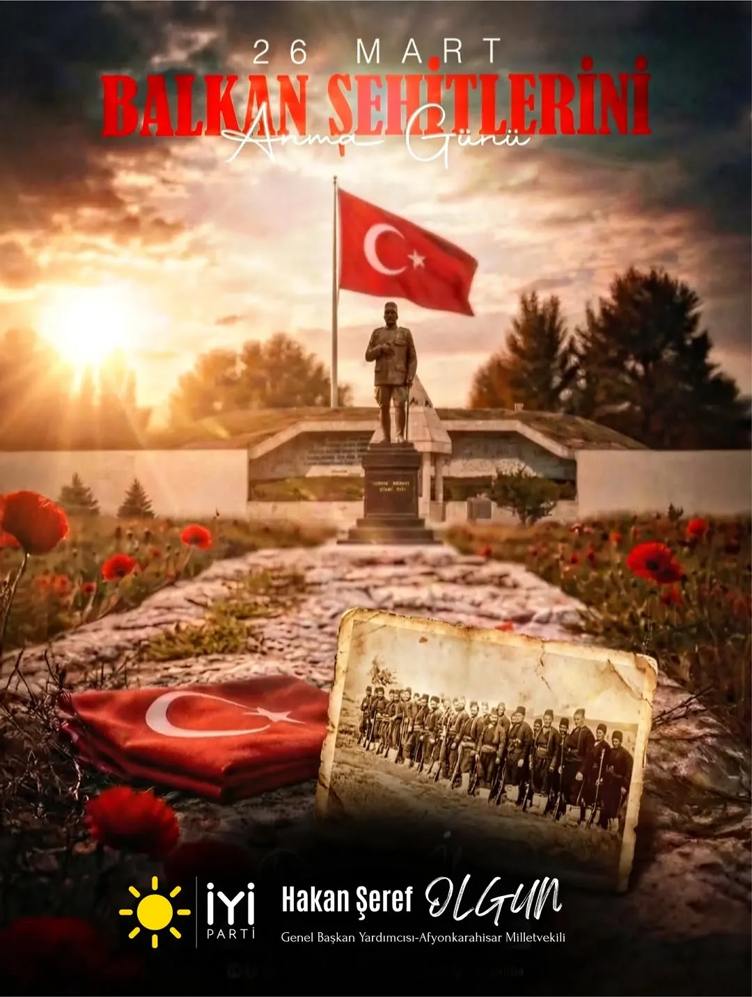 Balkan Savaşları'nda Şehitlerimizi Saygıyla Anıyoruz