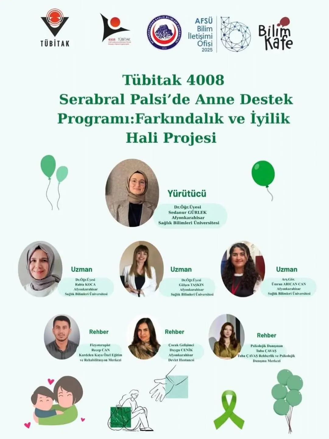 AFSÜ Açıkladı: Serebral Palsi’de Anne Destek Programı Başlıyor