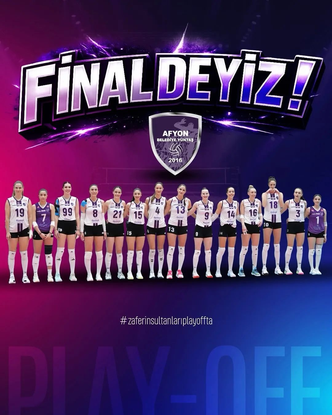 Afyon Belediye Yüntaş Spor Kulübü'nden Teşekkür Mesajı