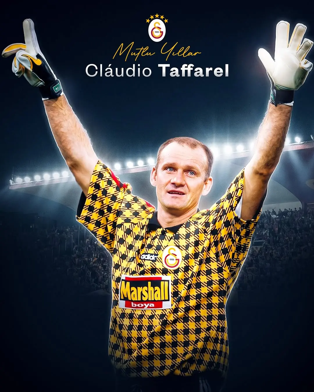 Galatasaray'ın Efsane Kalecisi Cláudio Taffarel'in Doğum Günü Kutlandı