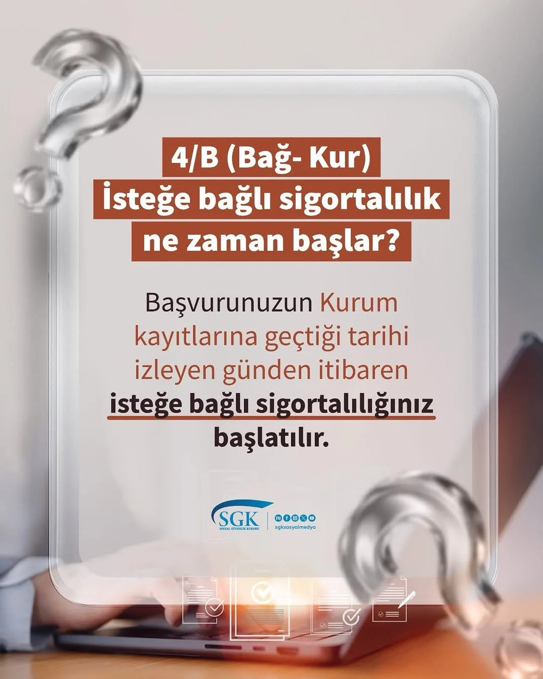 Bağ-Kur İsteğe Bağlı Sigortalılığı Başvurusu Nasıl Başlatılır?
