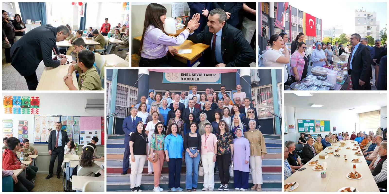 Milli Eğitim Bakanı Tekin, Emel Sevgi Taner İlkokulunu Ziyaret Etti