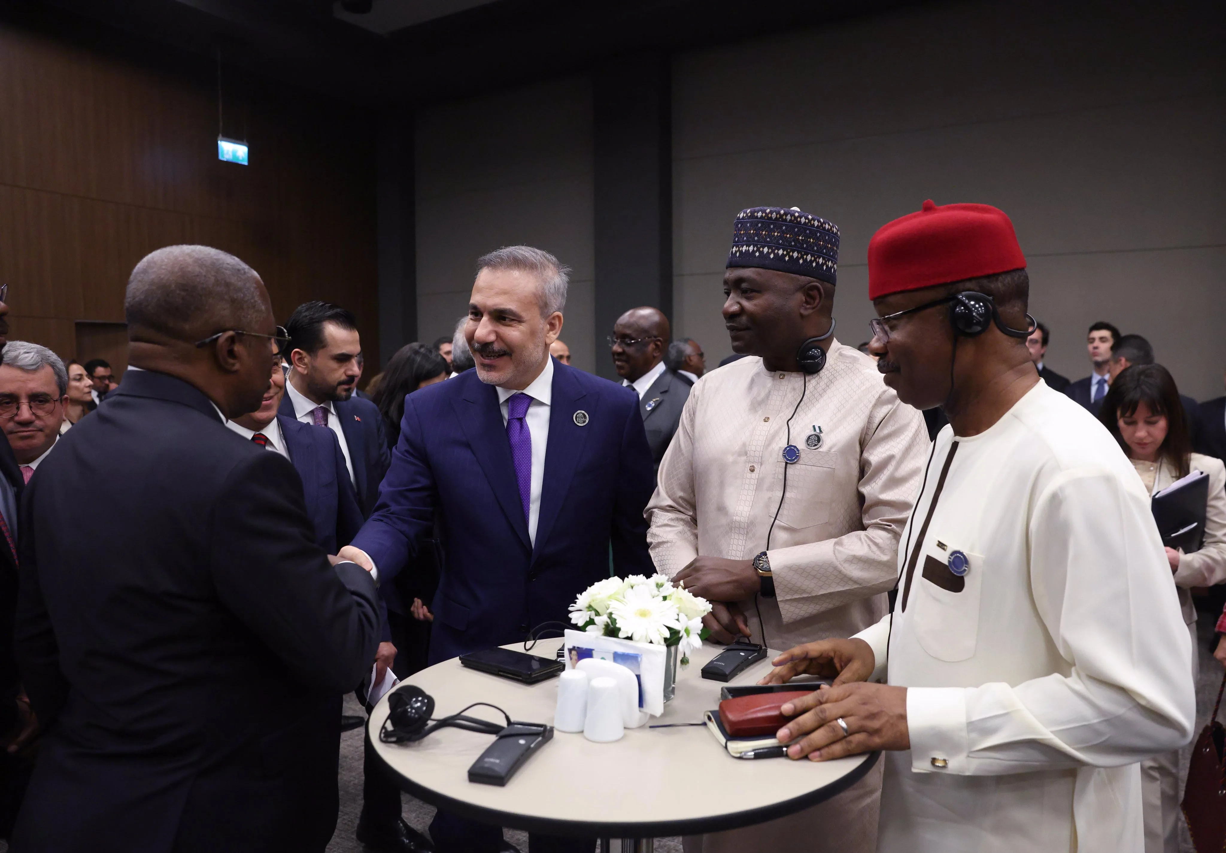 Hakan Fidan, Antalya Diplomasi Forumu'nda Afrikalı Bakanlarla Bir Araya Geldi