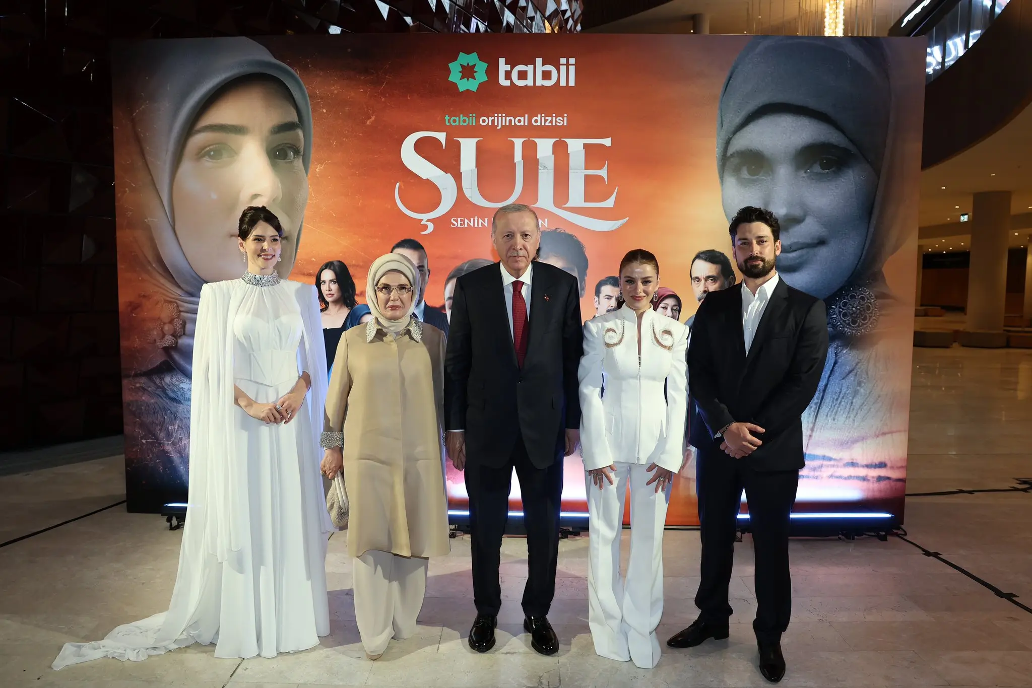 Cumhurbaşkanı Erdoğan, TRT dizisinin galasına katıldı