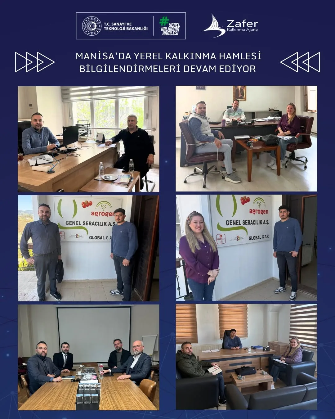 Manisa'da Yerel Kalkınma Hamlesi Bilgilendirmeleri Devam Ediyor