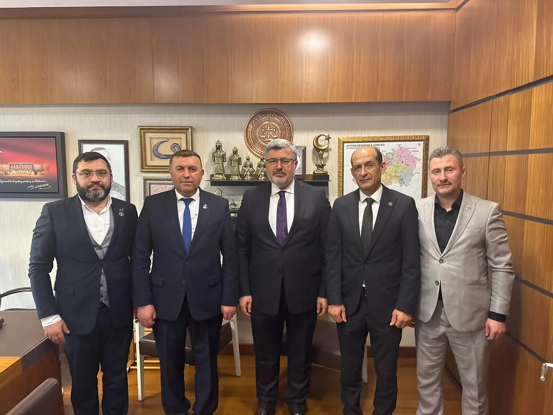 BBP Afyonkarahisar İl Başkanı Süleyman Çağlar, Gazi Meclisinde Ziyaret Etti