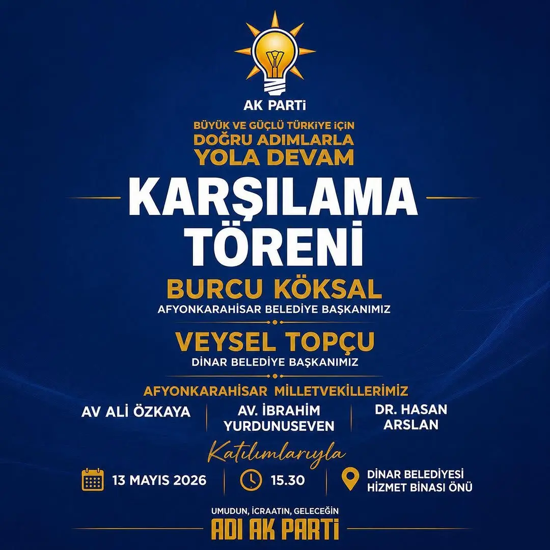 Afyonkarahisar ve Dinar Belediye Başkanları AK Parti'ye Katılıyor