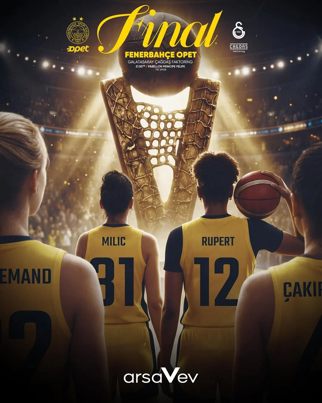 Fenerbahçe Spor Kulübü EuroLeague Women Final Four Final Maçına Hazır!