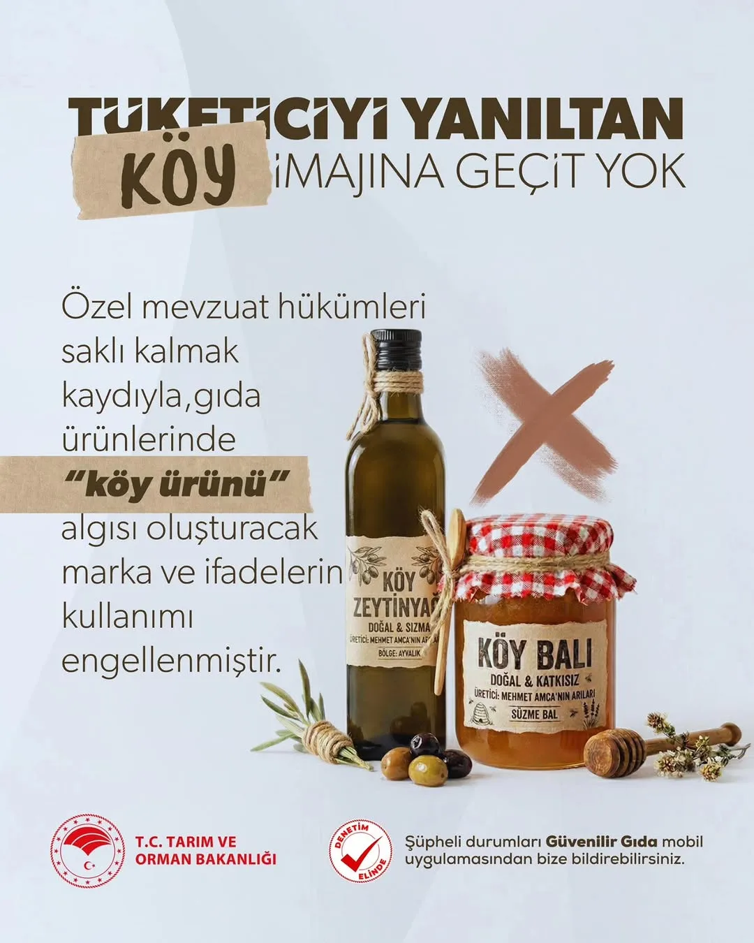 Tüketiciyi Yanıltan 'Köy' İmajına Geçit Yok - Gıda Etiketlerinde Yeni Düzenleme