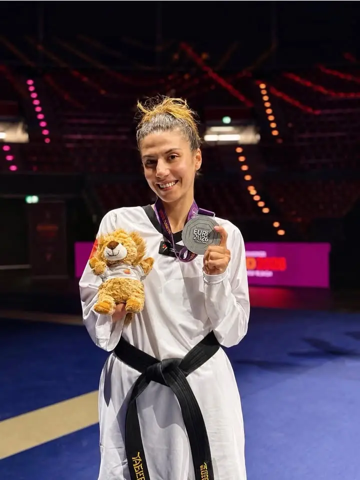 Afyonkarahisarlı Meryem Betül Çavdar Avrupa Para Taekwondo Şampiyonası'nda Gümüş Madalya Kazandı