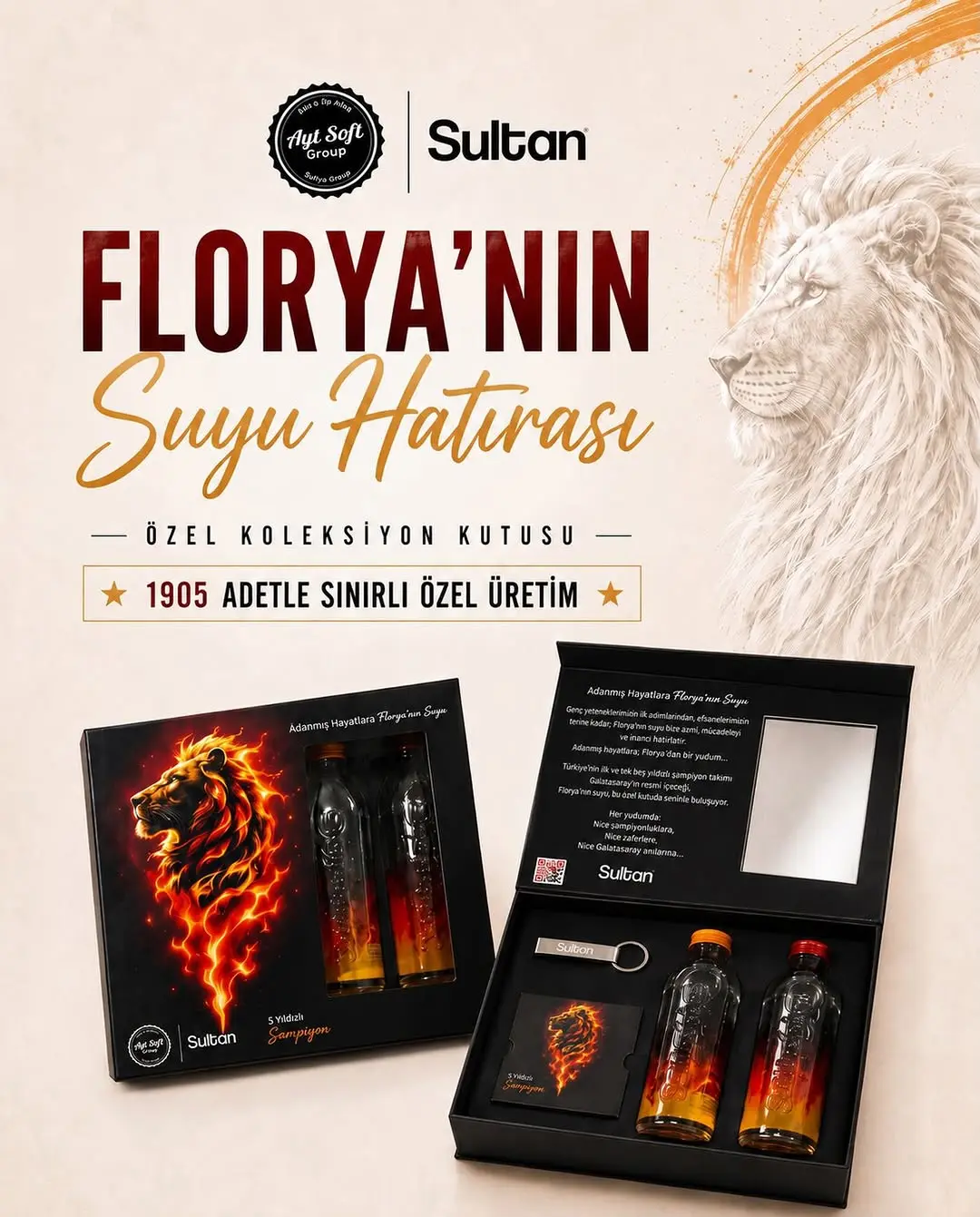 Galatasaray Spor Kulübü'nden Özel Koleksiyon: Florya'nın Suyu Hatırası!