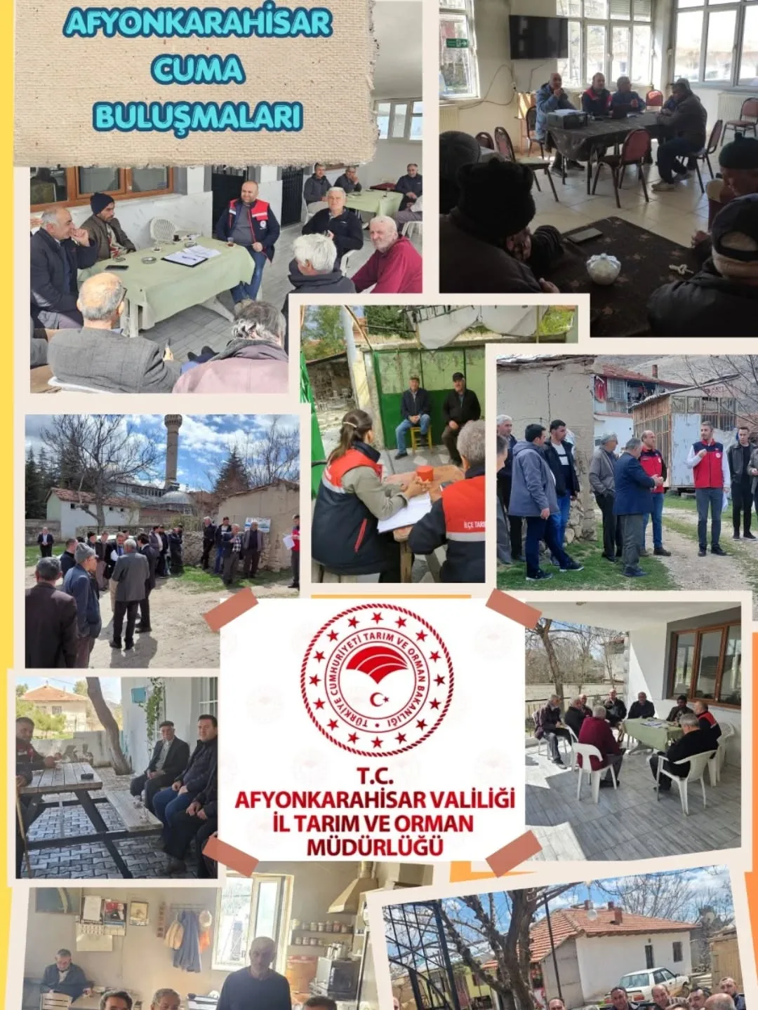 Afyonkarahisar İl Tarım Ve Orman Müdürlüğü Cuma Buluşmaları Düzenliyor