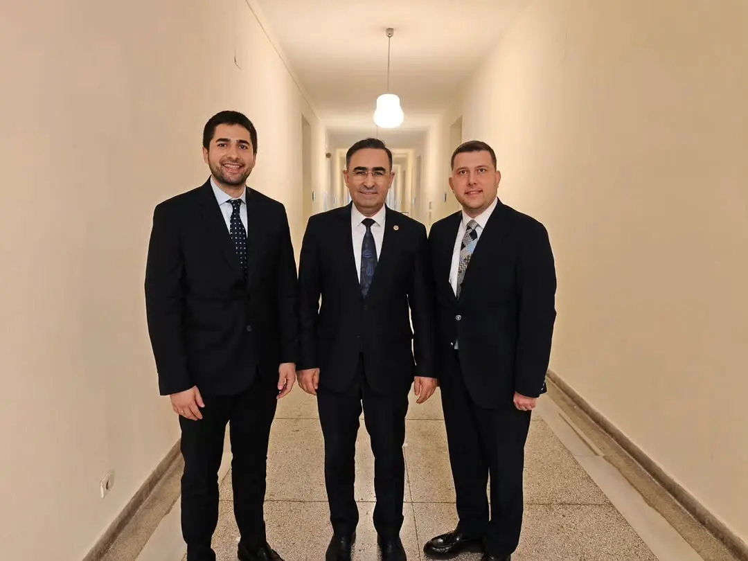 Afyonkarahisar'da İl Başkan Yardımcısı Onur Çelik ve İş İnsanı Cevat Kolaylı Buluştu