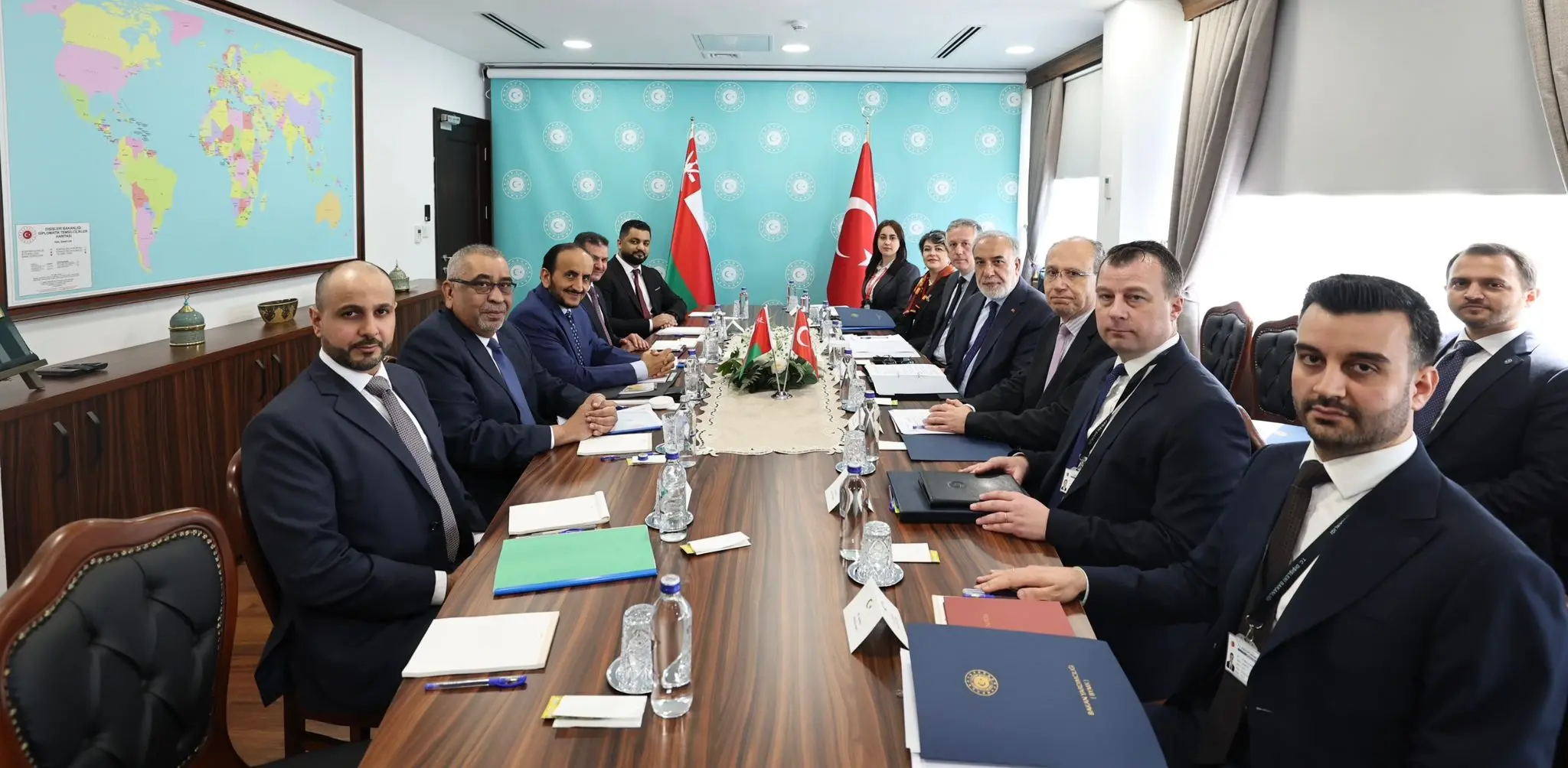 Türkiye ve Umman Siyasi İstişareleri Ankara'da Gerçekleşti