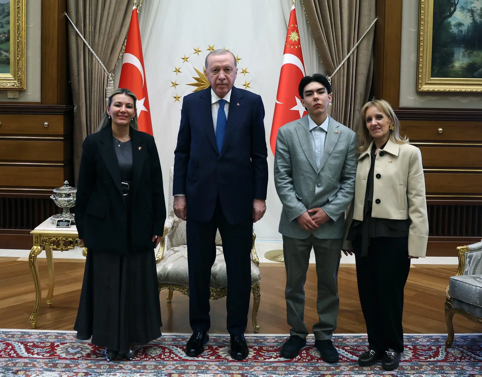 Cumhurbaşkanı Erdoğan, Kolombiya Büyükelçisi'ni kabul etti