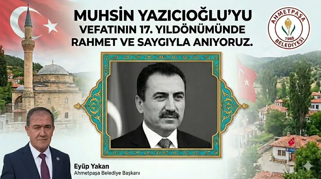 Muhsin Yazıcıoğlu'nu Vefatının 17. Yıl Dönümünde Rahmet ve Saygıyla Anıldı