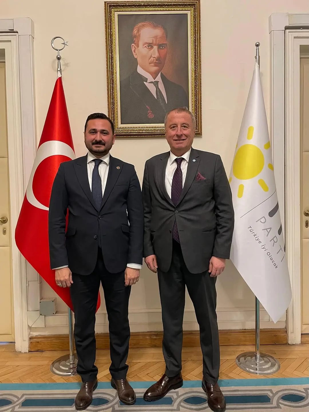 İyi Parti Afyonkarahisar Milletvekili Hakan Şeref Olgun'dan TBMM Ziyareti