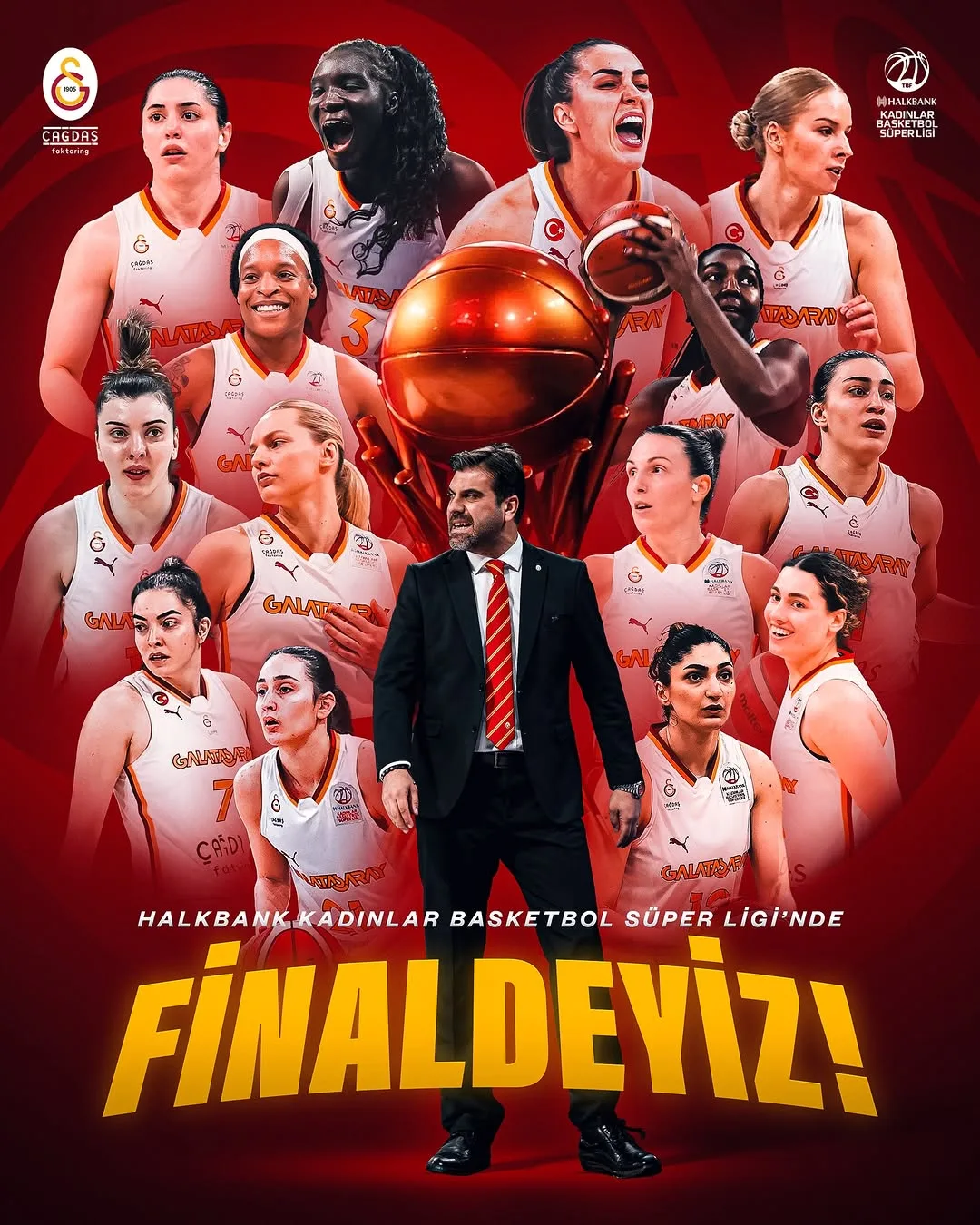 Halkbank Kadınlar Basketbol Süper Ligi’nde Finalde!
