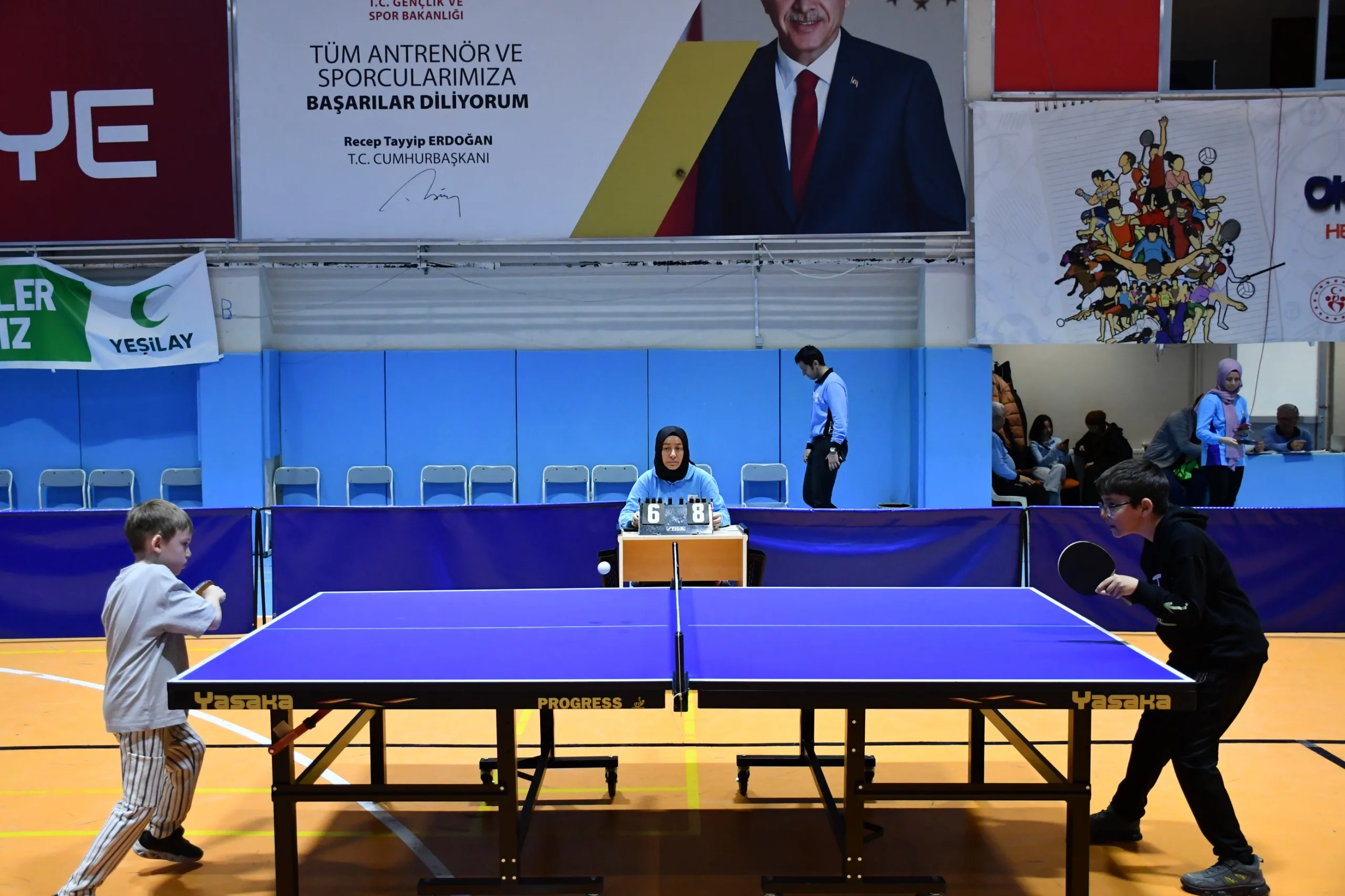 Afyonkarahisar’da Masa Tenisi İl Birinciliği Müsabakaları Sona Erdi