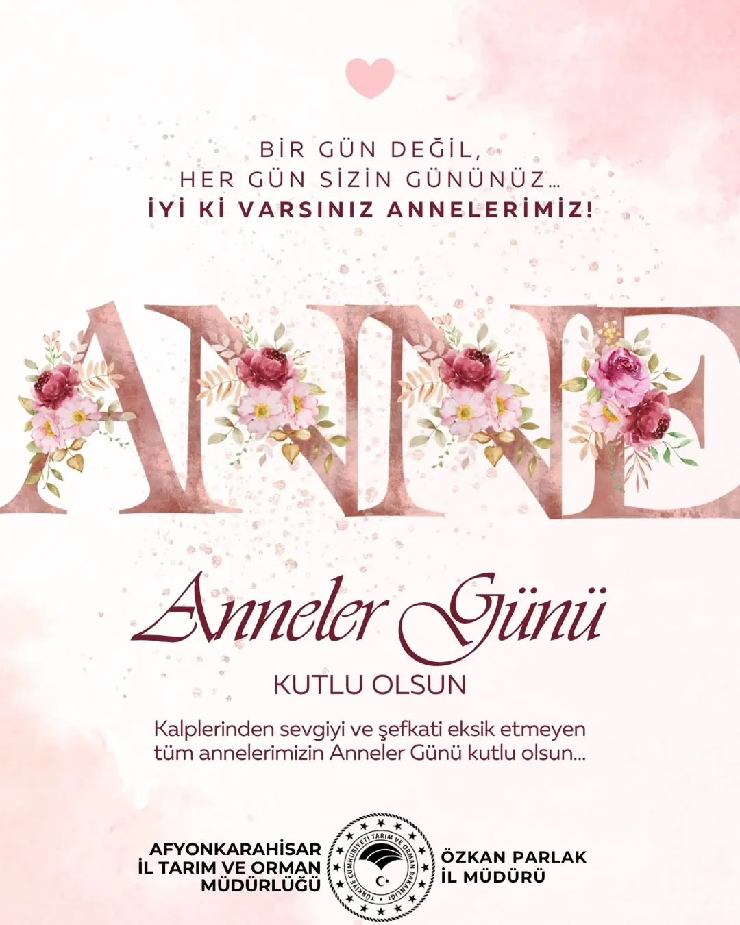 Anneler Günü Kutlaması - Toprağa Bereket, Geleceğe Umut Eken Şefkat Dolu Annelerimiz