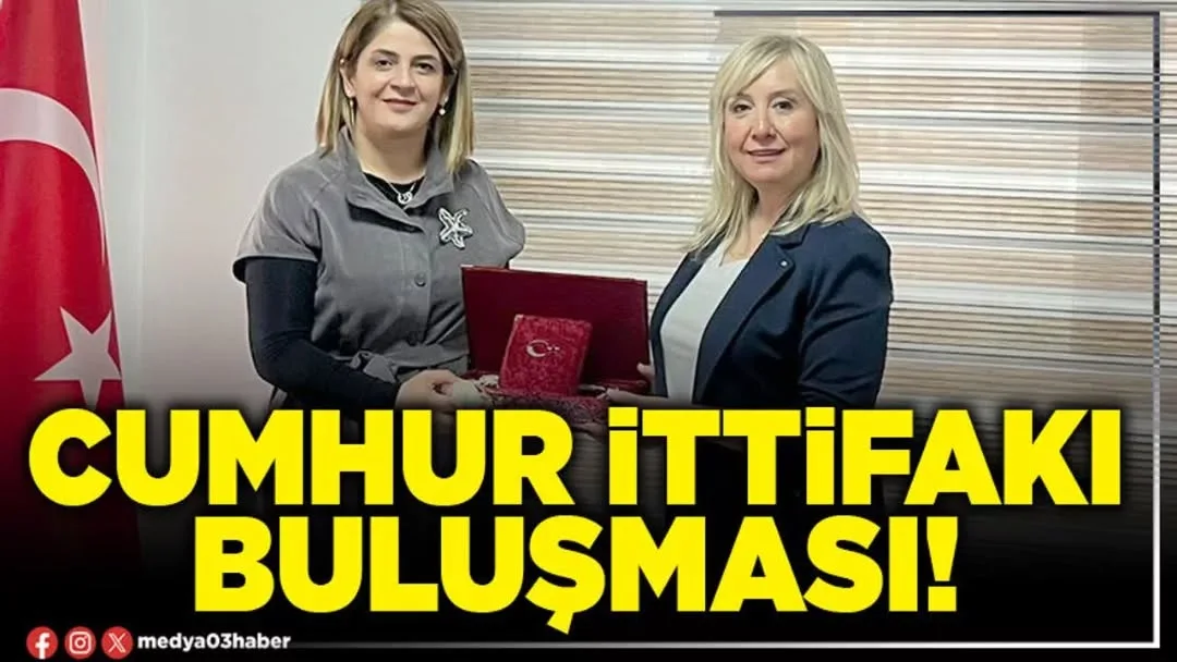 AK Parti İl Kadın Kolları Başkanı Hülya Kalaycı, MHP İl Başkan Yardımcısı Av. Nesrin Çelikbilek'i Ziyaret Etti