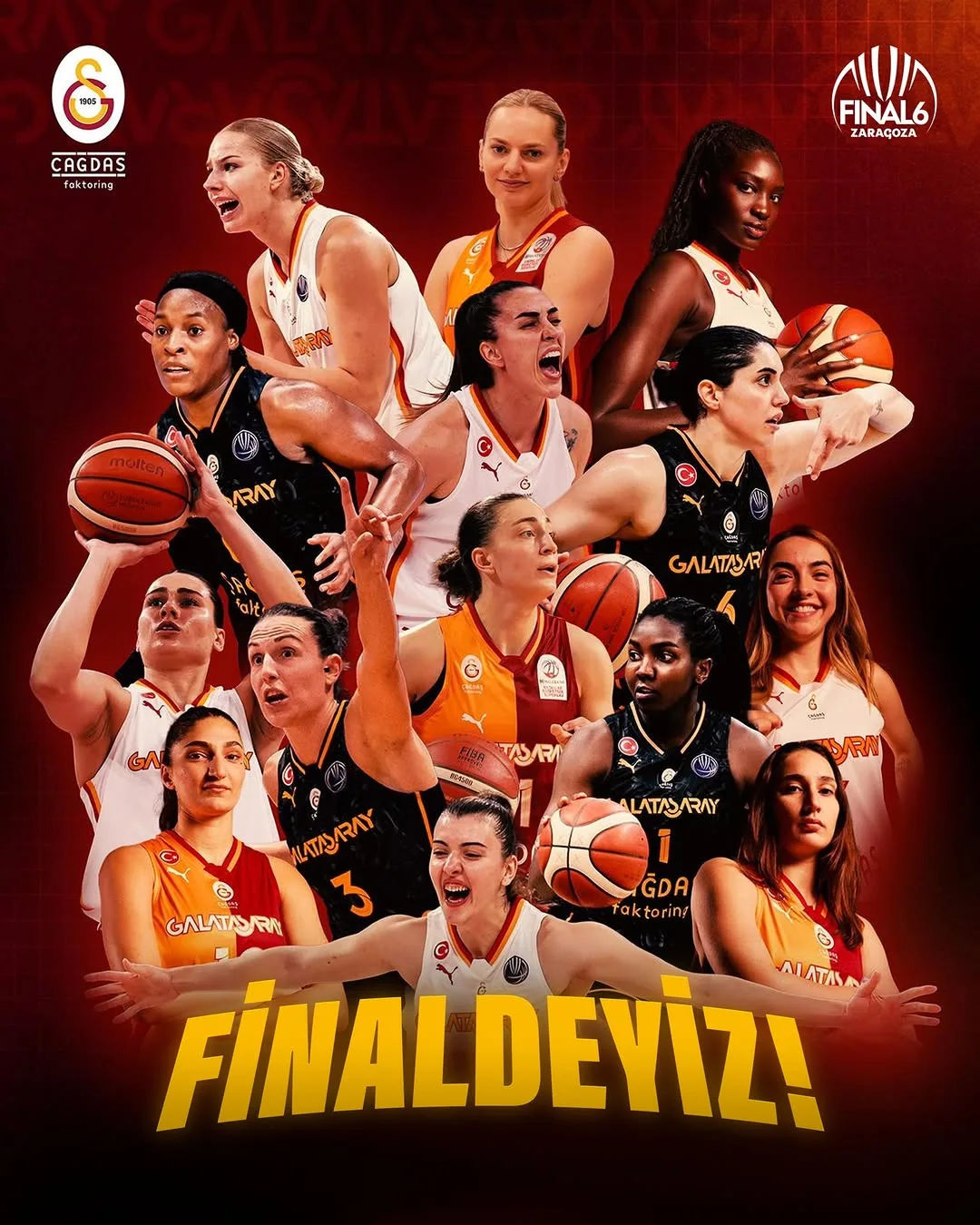 Galatasaray Çağdaş Factoring Basketbol Takımı Finalde!