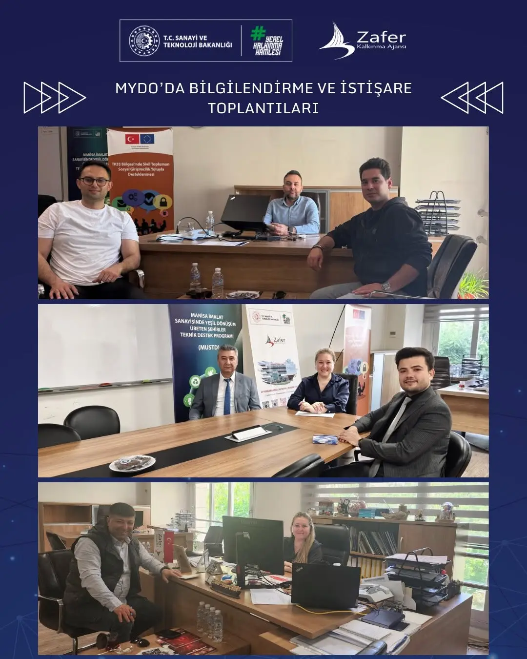 Manisa, Muradiye ve Balıkesir'den MYDO'ya Ziyaret