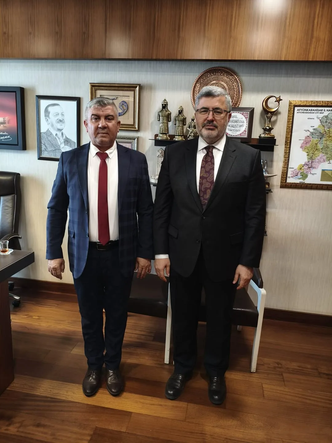 Afyonkarahisar Çayırbağ Belediye Başkanı Ender Kiraz Gazi Meclis'te Misafir Edildi