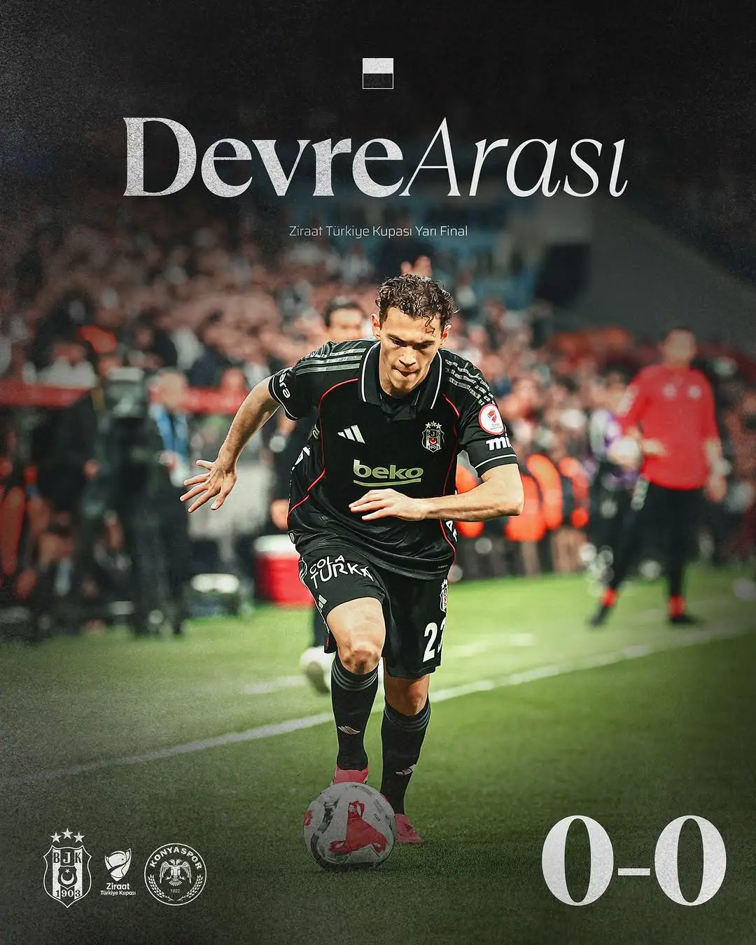 ⏸ İlk yarı bitti....