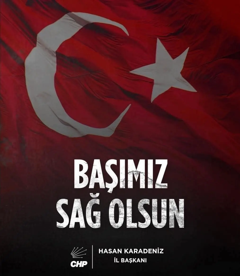 Çorlu'da Görevleri Başındayken Şehit Olan Polis Memurları İçin Başsağlığı