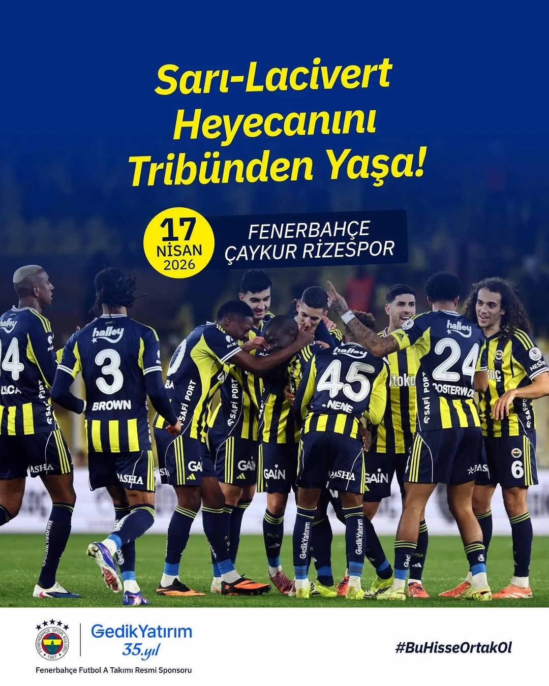 Gedik Yatırım ile Çaykur Rizespor Maçını Tribünden İzleme Fırsatı!