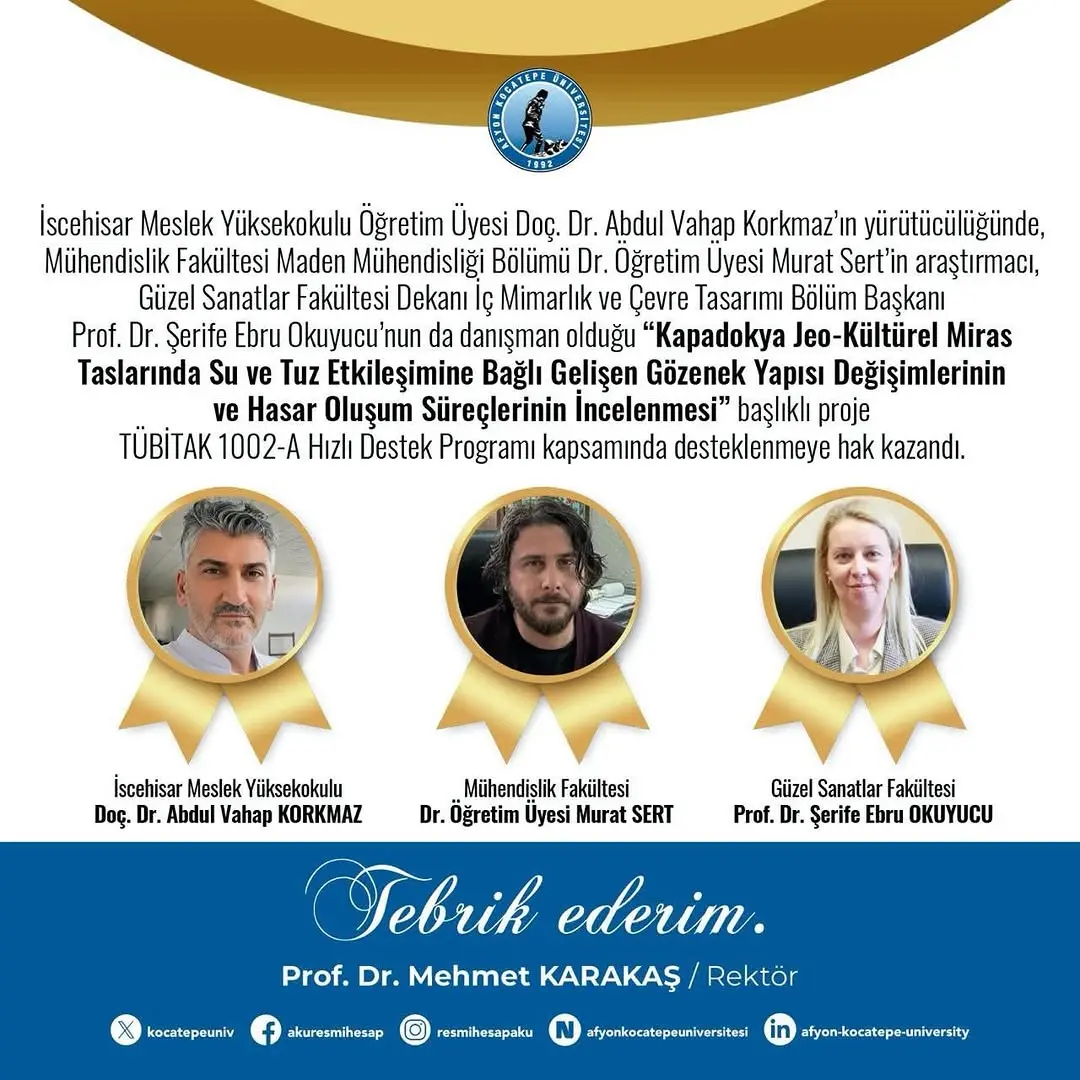 Afyon Kocatepe Üniversitesi'nin Yenilikçi Projeleri