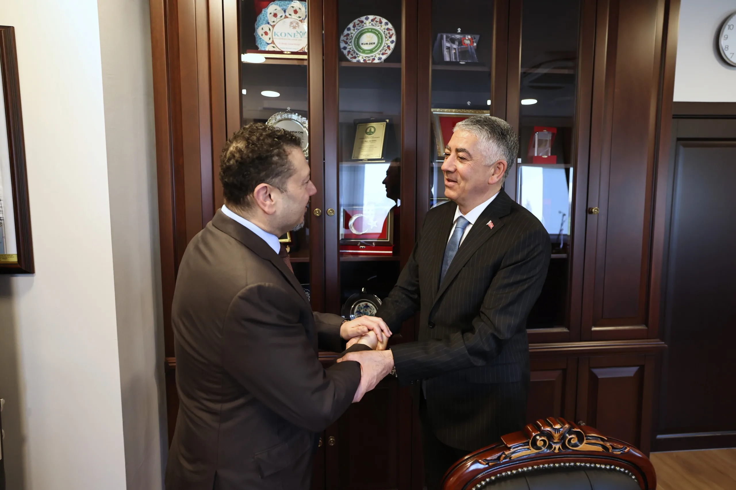 H. Ali Özel, Suudi Arabistan Büyükelçisi ile görüştü