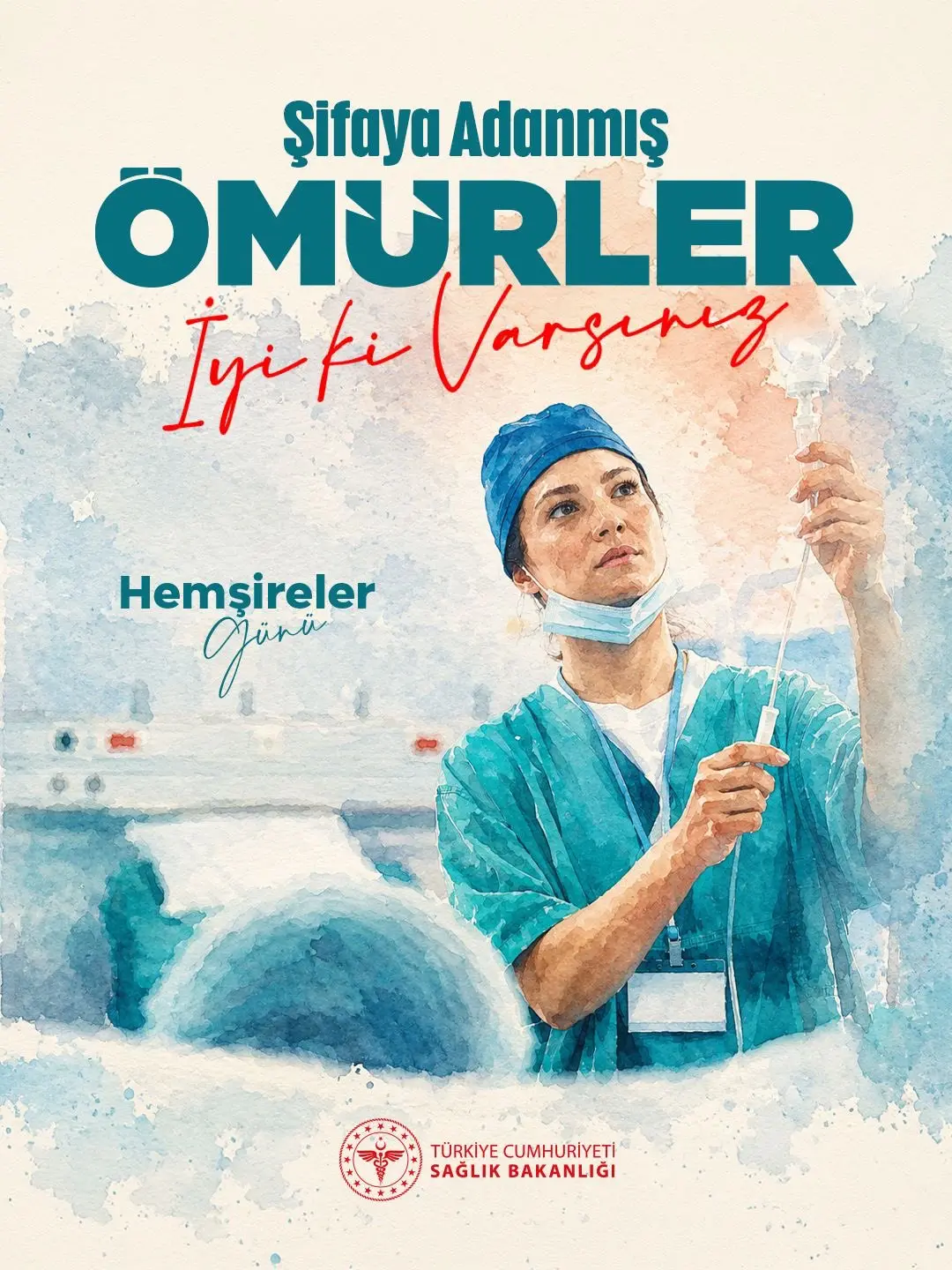 Hemşireler Günü'nde sağlık çalışanlarına teşekkür