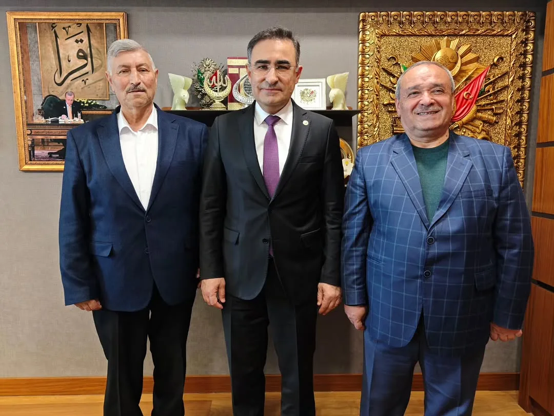 Ak Parti Milletvekili Hasan Arslan: Önceki Dönem İscehisar Belediye Başkanı Ahmet Şahin ve Belediye Başkan Yardımcısı Ahmet Yılmaz'ı Gazi Meclisimizde Misafir Ettik