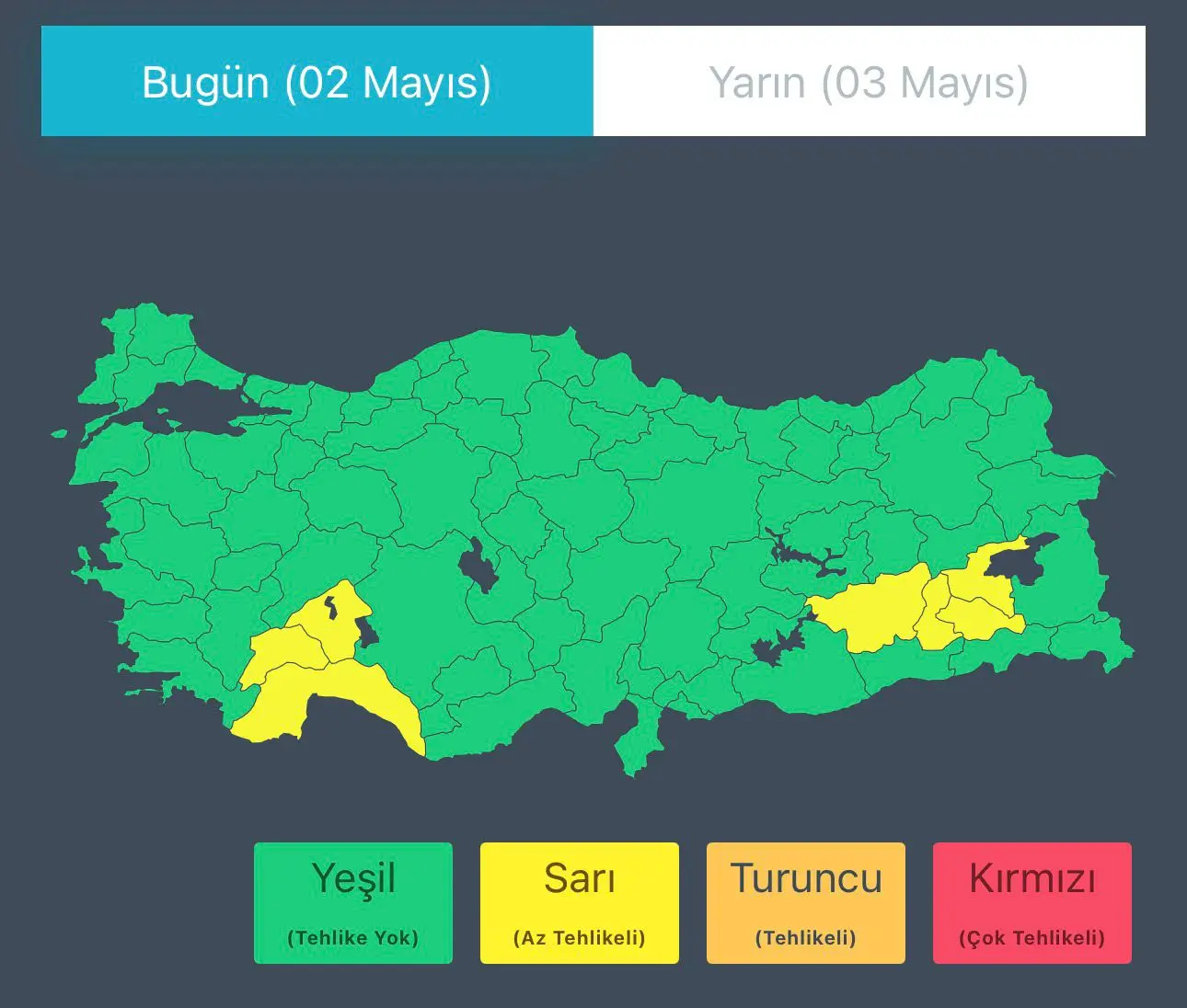 Meteorolojiden uyarı: Ağır yağış ve fırtına bekleniyor