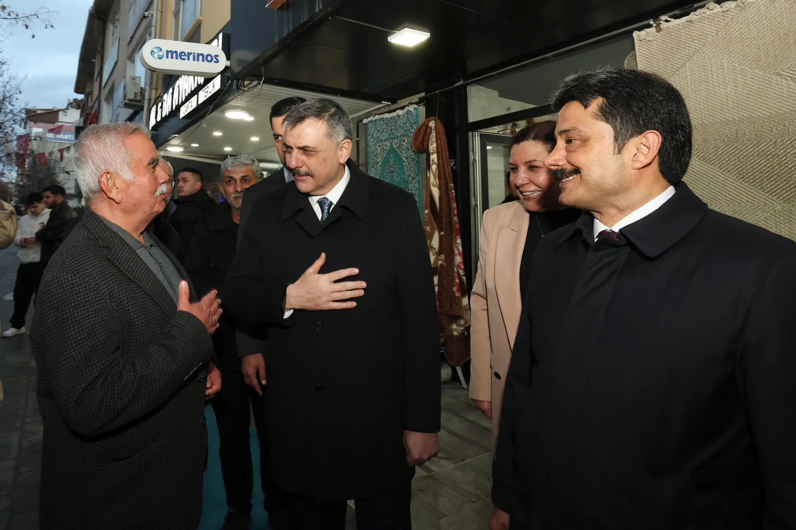 Bakan Kırşehir'de Esnafı Ziyaret Etti