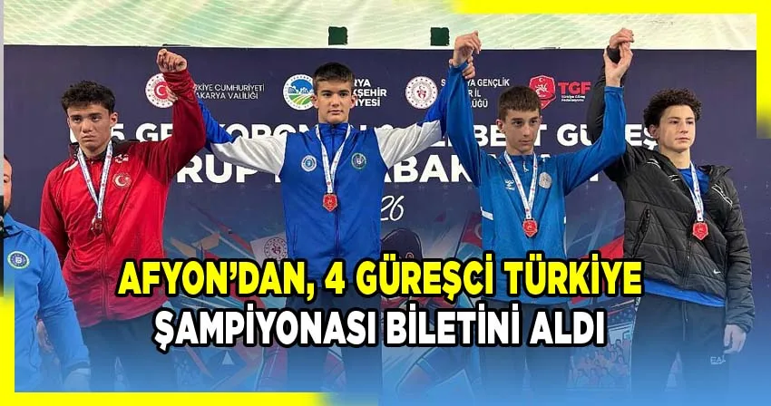 Afyonlu Sporcular Sakarya'da Başarılı Oldu