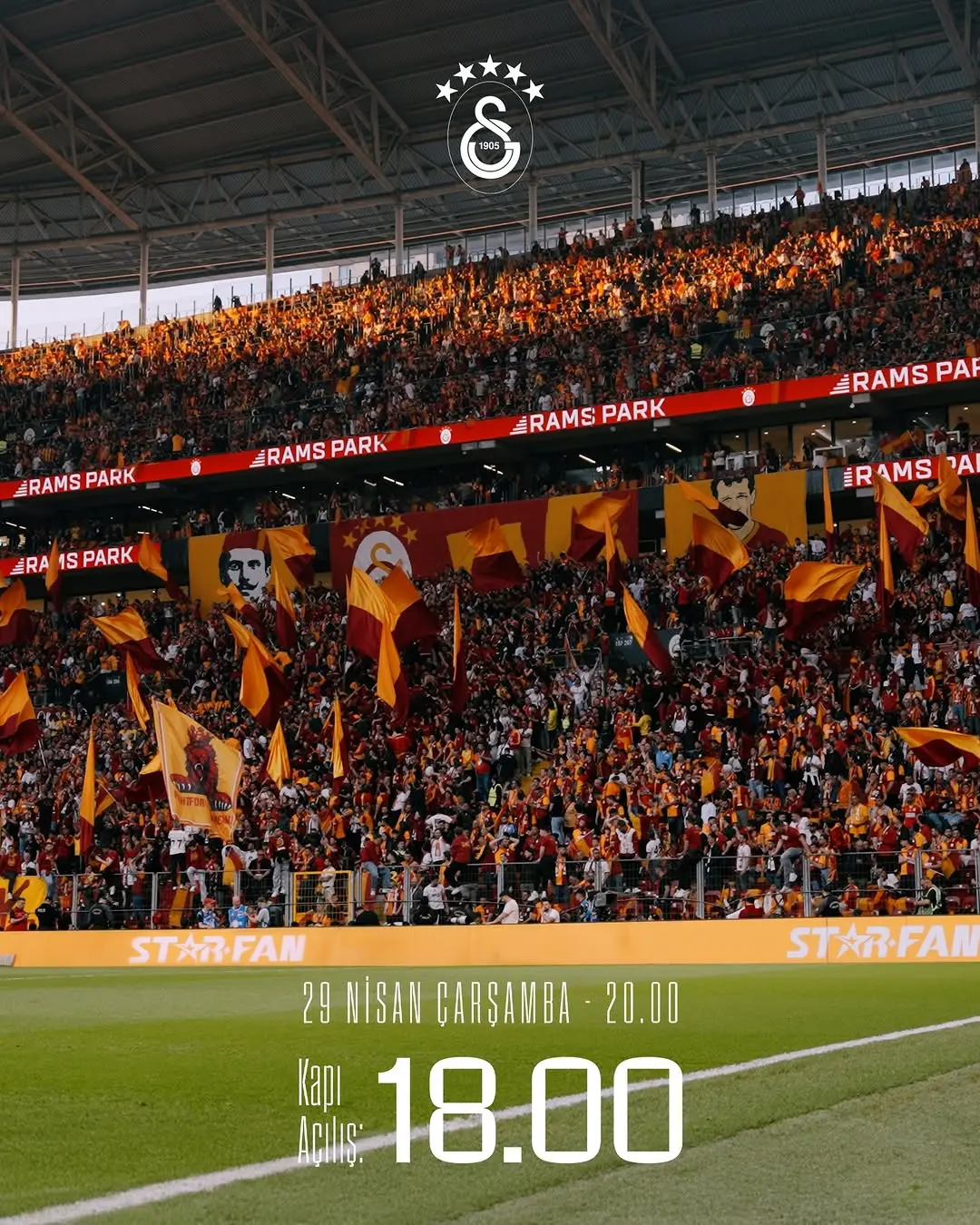 Galatasaray Taraftarlarına Açık Antrenman Duyurusu