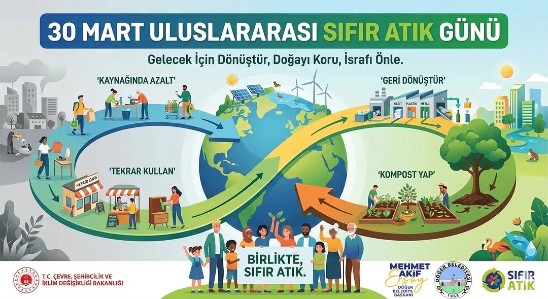 Döğer Belediyesi'nden Sıfır Atık Hareketi Çağrısı