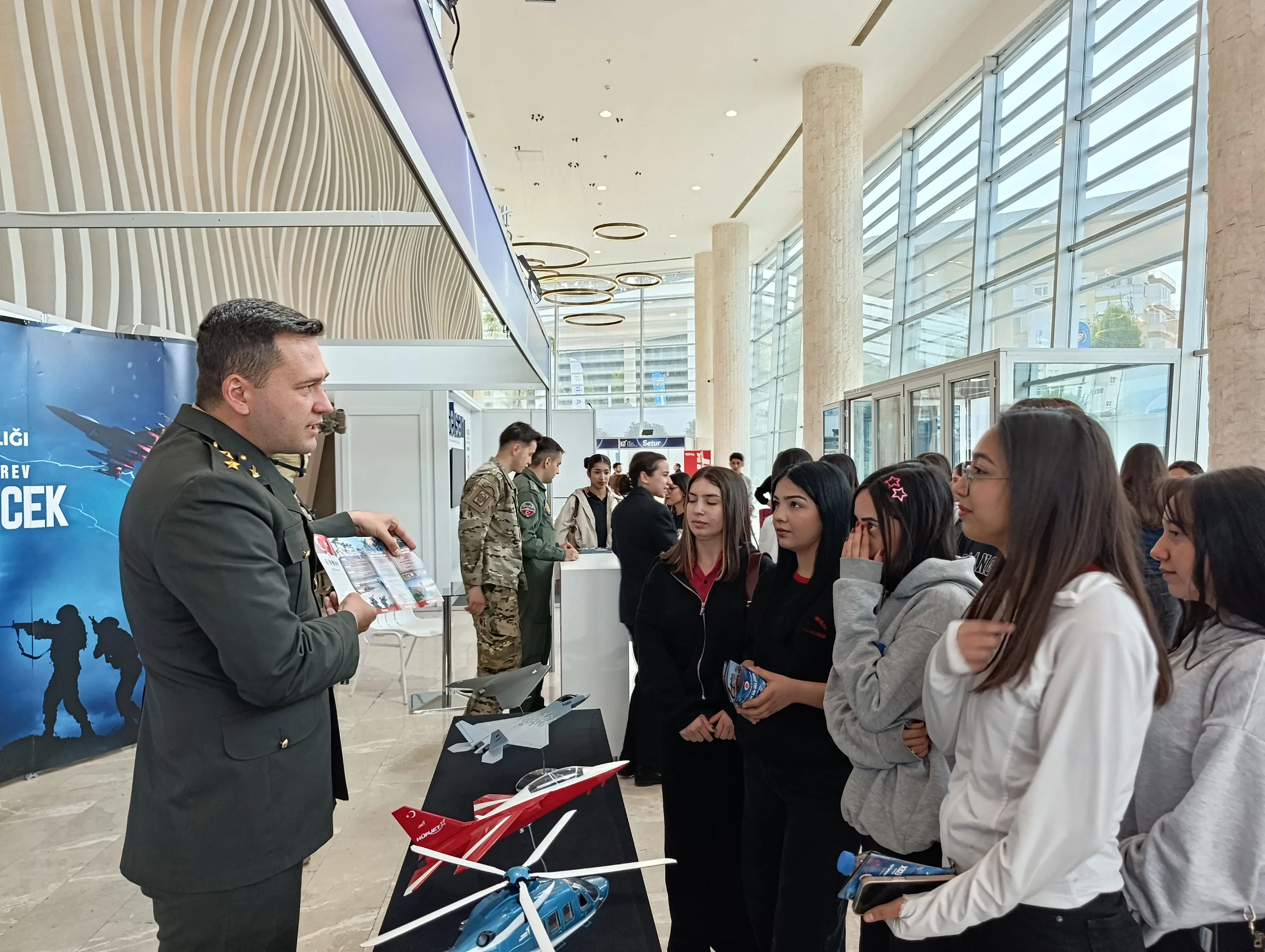 Milli Savunma Bakanlığı Kariyer Fuarında Yer Aldı