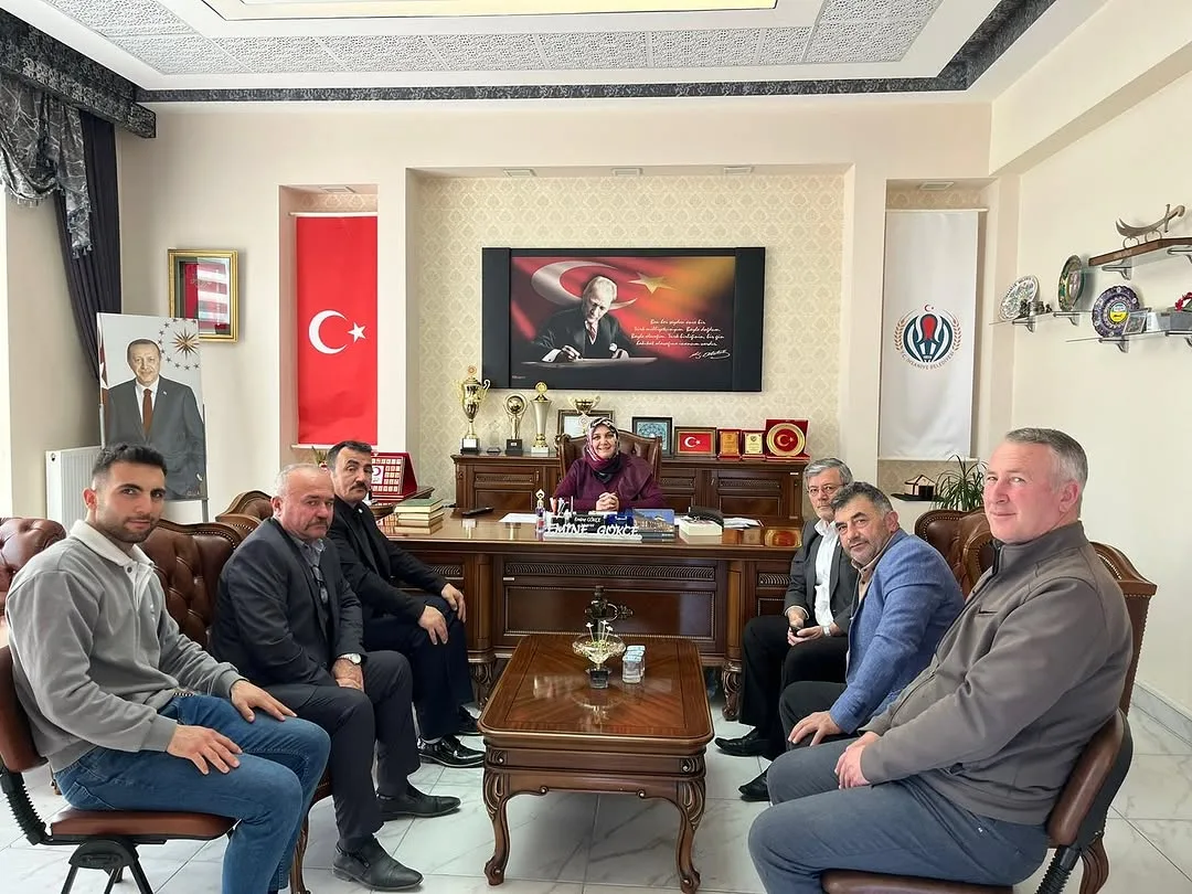 İhsaniye Belediye Başkanı Emine Gökçe'ye İyi Parti İlçe Teşkilatından Ziyaret