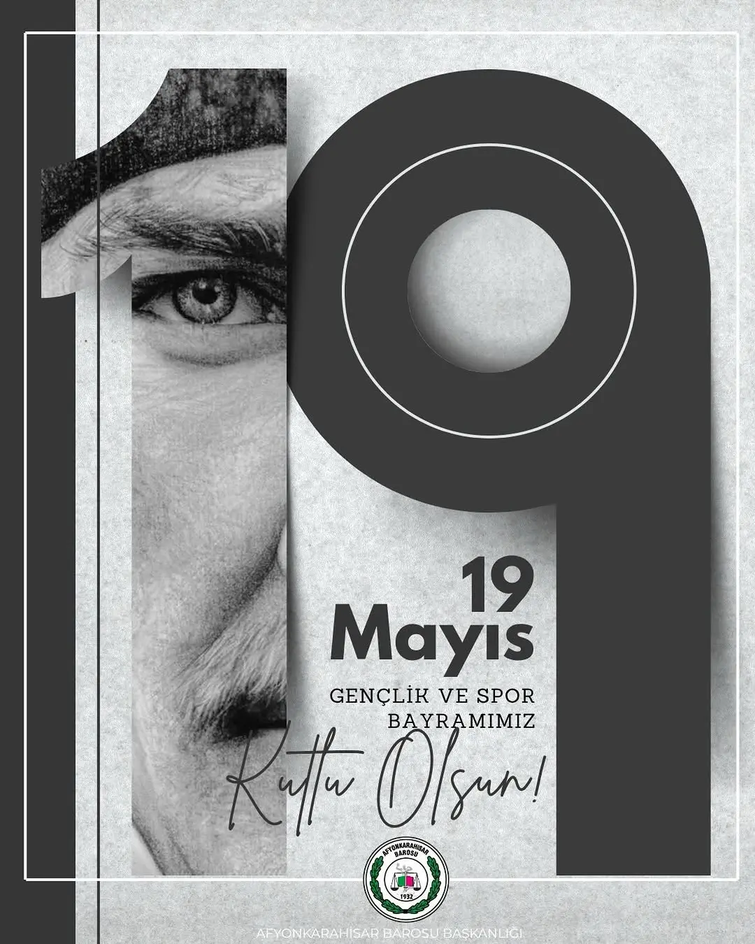 Afyonkarahisar Barosu'ndan 19 Mayıs Mesajı: Gençlerimize Duyulan Güven Vurgulandı