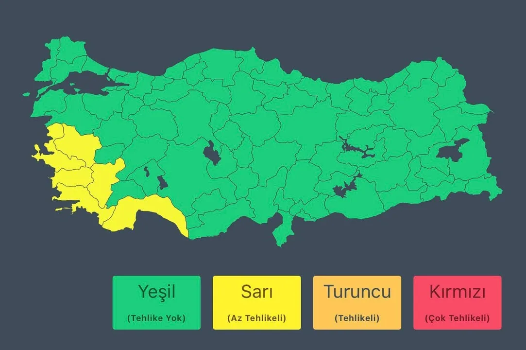 Meteoroloji'den Kuvvetli Yağış Uyarısı!