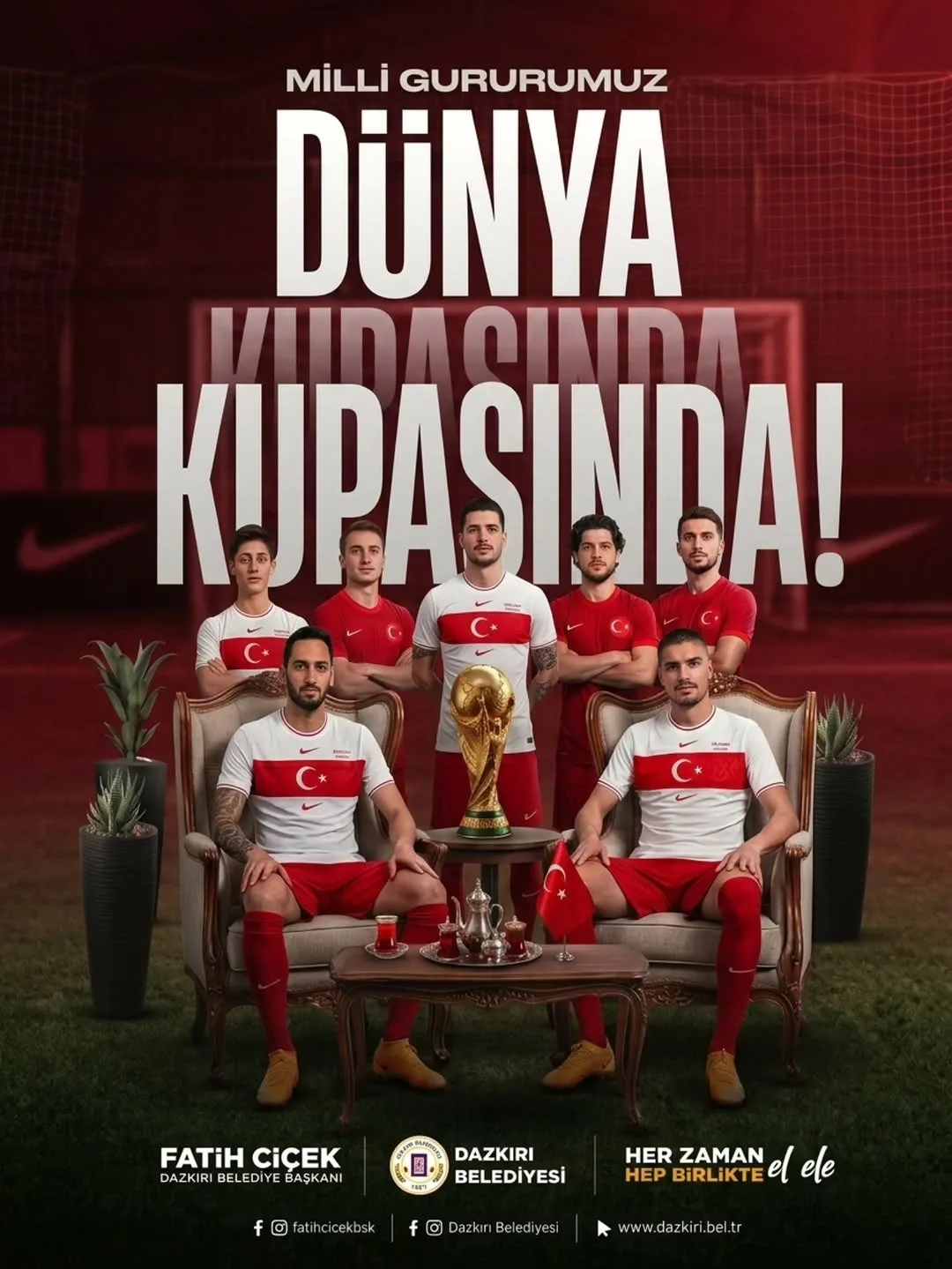 Milli Gururumuz Ay-Yıldızlı Kahramanlarımız Dünya Kupası Sahnesinde