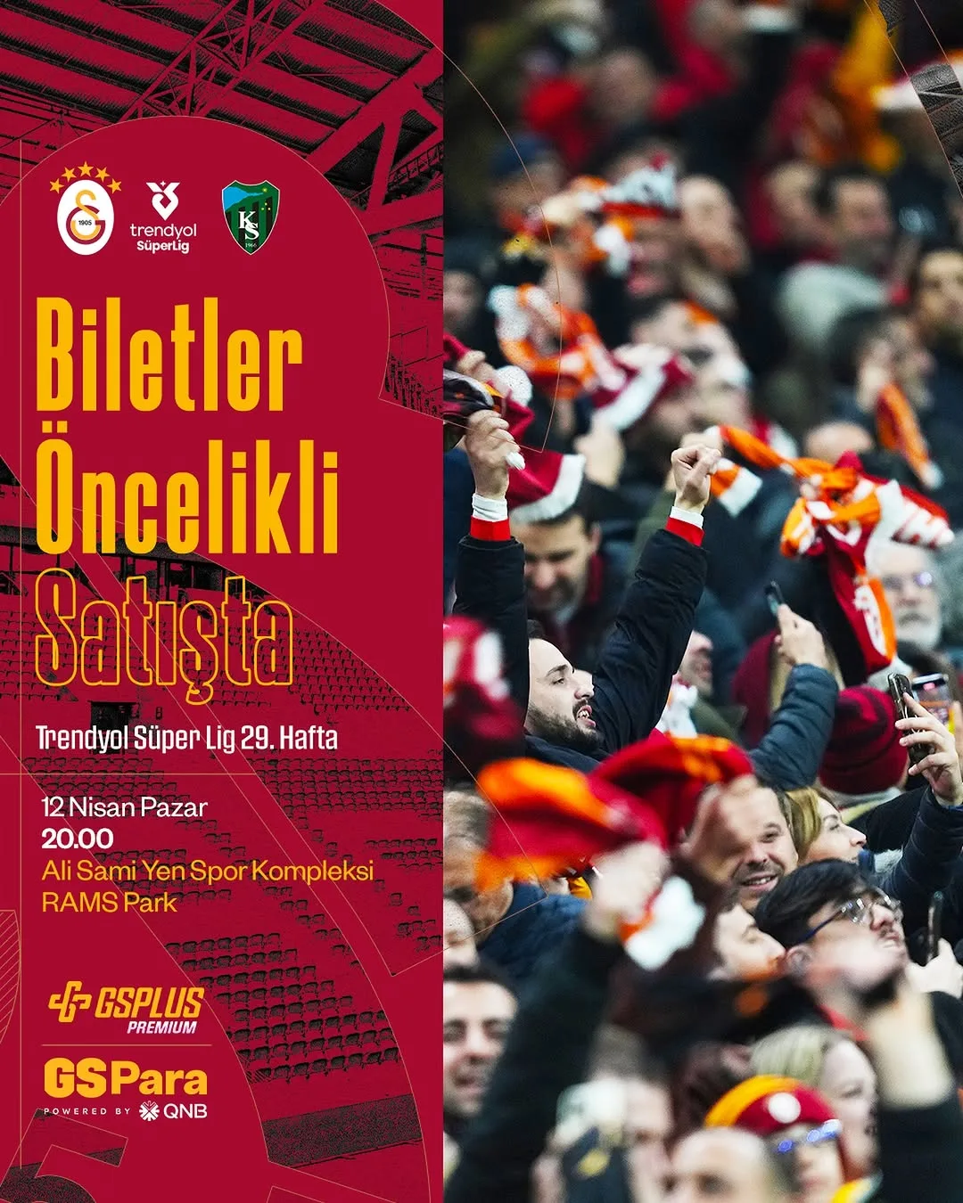 Galatasaray Taraftarına Bilet Satışı Başladı!