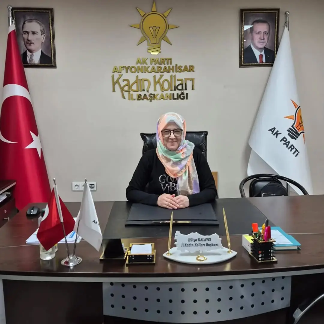 AK Parti Afyonkarahisar İl Kadın Kolları'ndan Hatice Ayvaz'ın Nöbeti