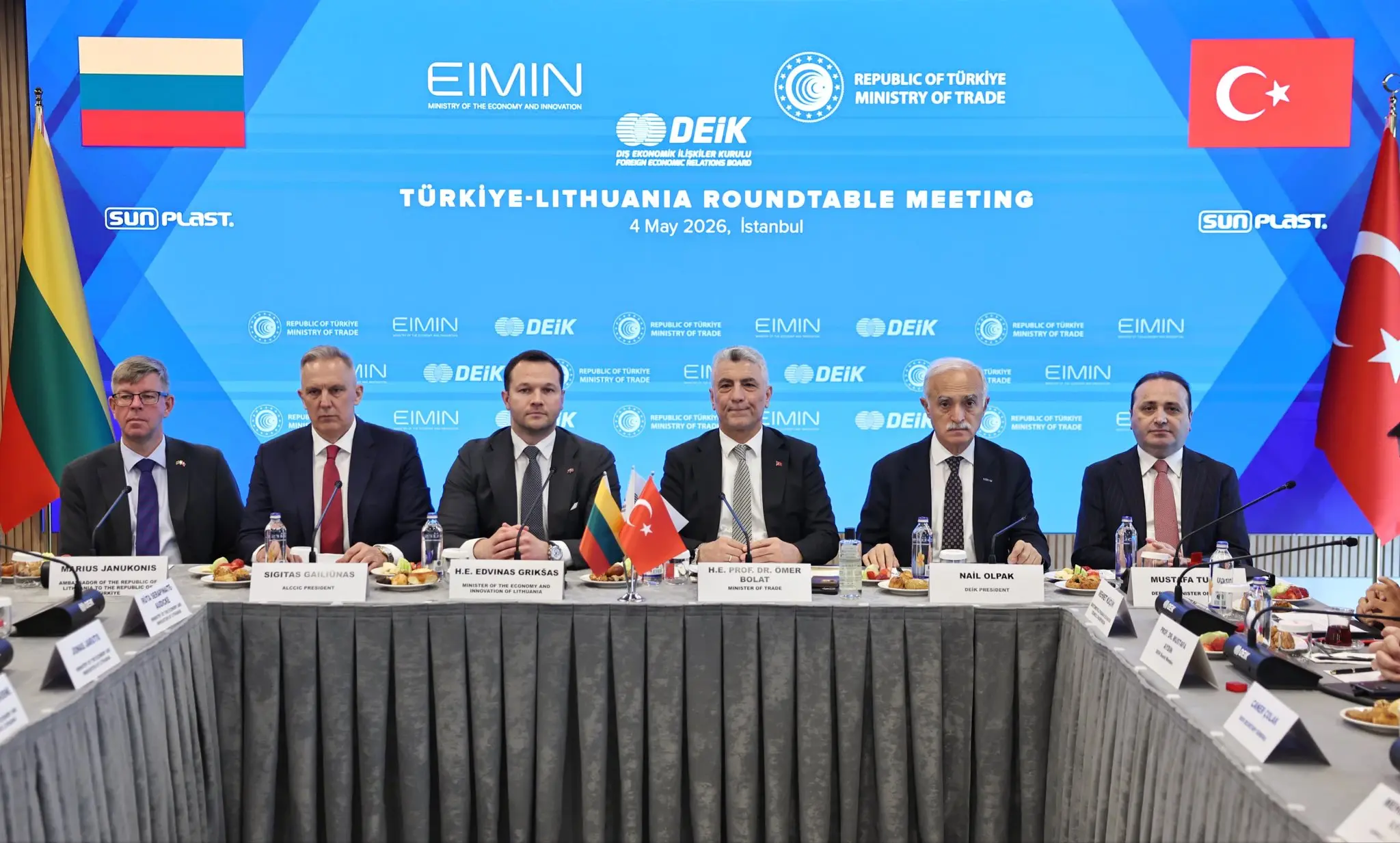 Türkiye ve Litvanya İş Dünyası Toplantısı Gerçekleşti