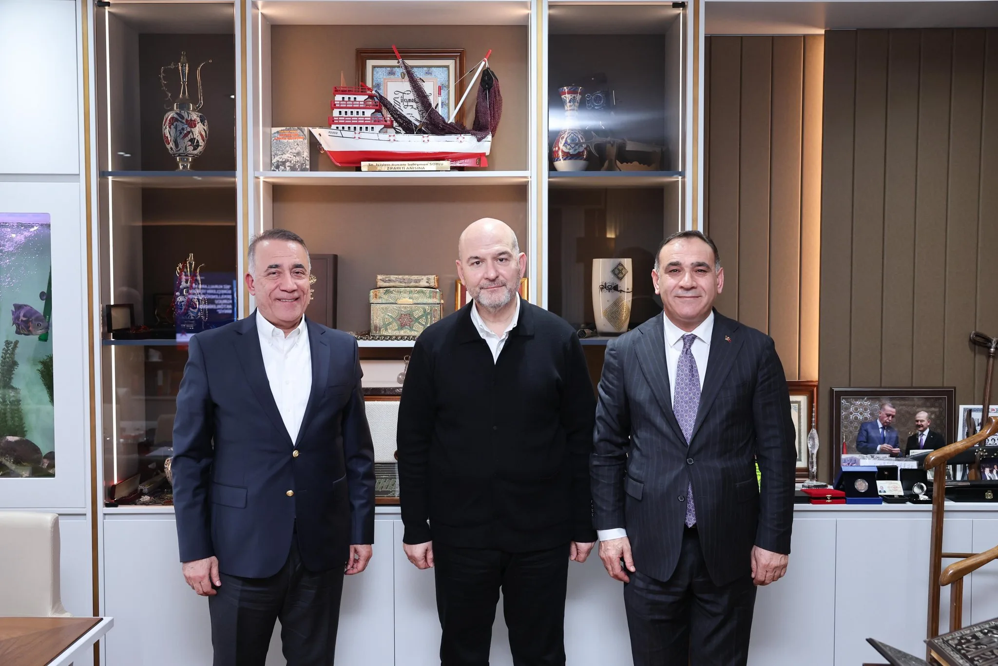 Dursun ve Soylu, samimi bir ziyaret gerçekleştirdi