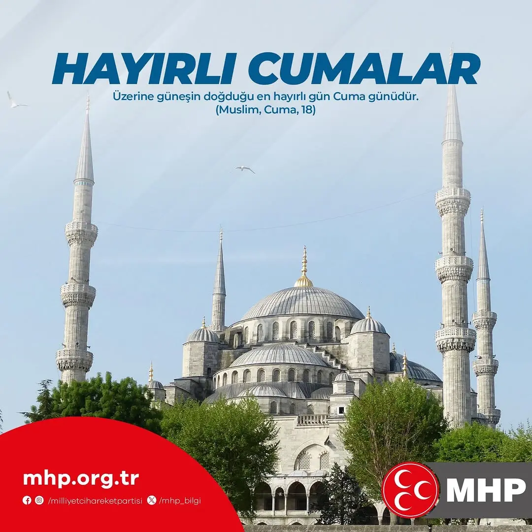 Mhp Afyonkarahisar Milletvekili Mehmet Taytak'tan Hayırlı Cumalar Mesajı